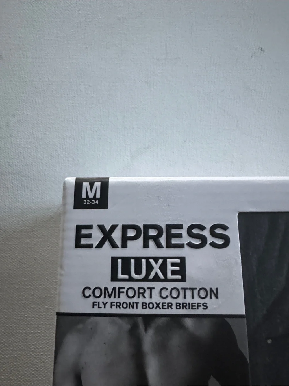 Express Boxer Briefs Mens Medium Black 3 Pack